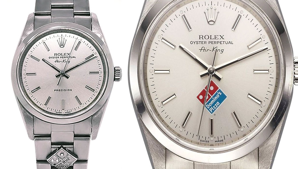 This Rolex is a Domino’s Special! This Rolex is a Domino’s Special!