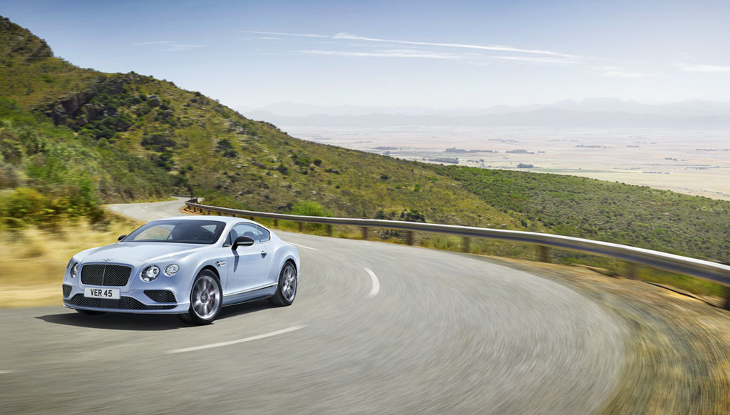 Fresh, black, limited edition: Bentley Continental GT V8S