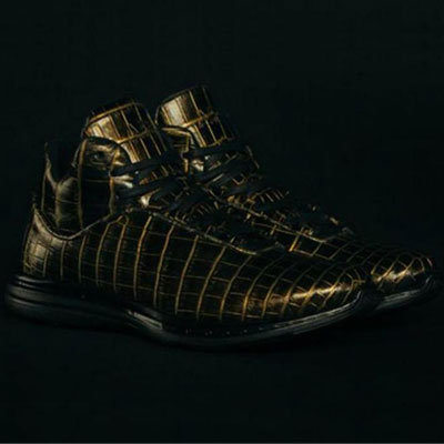 crocodile skin sneakers