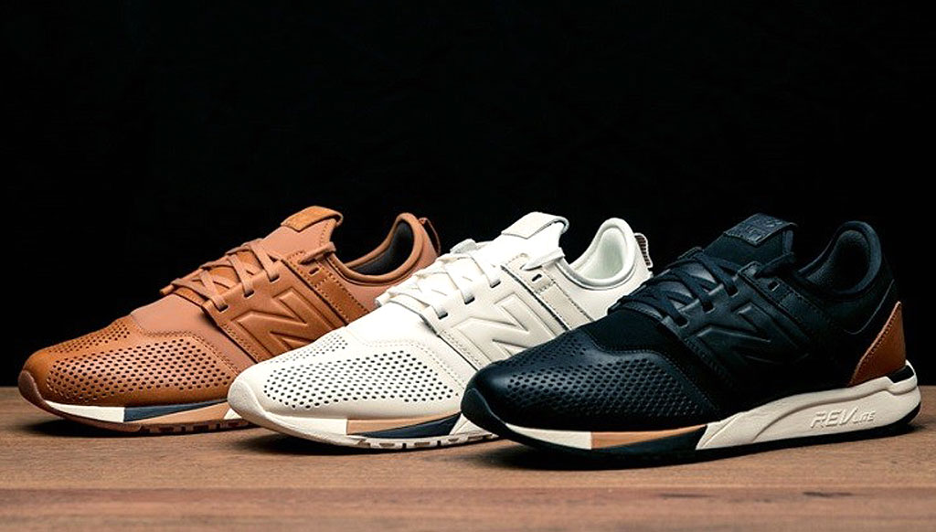 The New Balance 247 Luxe Version premium sneakers