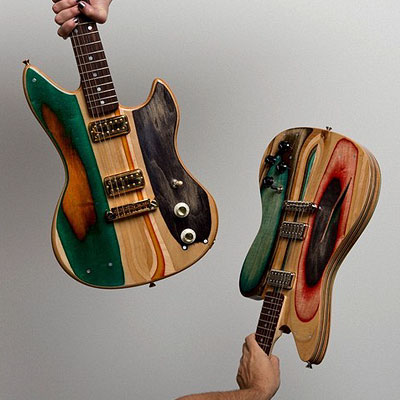 recycled skateboards