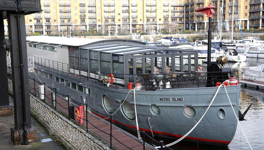 Matrix Island: Britain’s most expensive houseboat