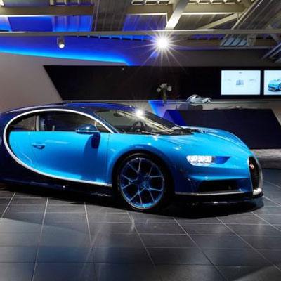 bugatti showroom