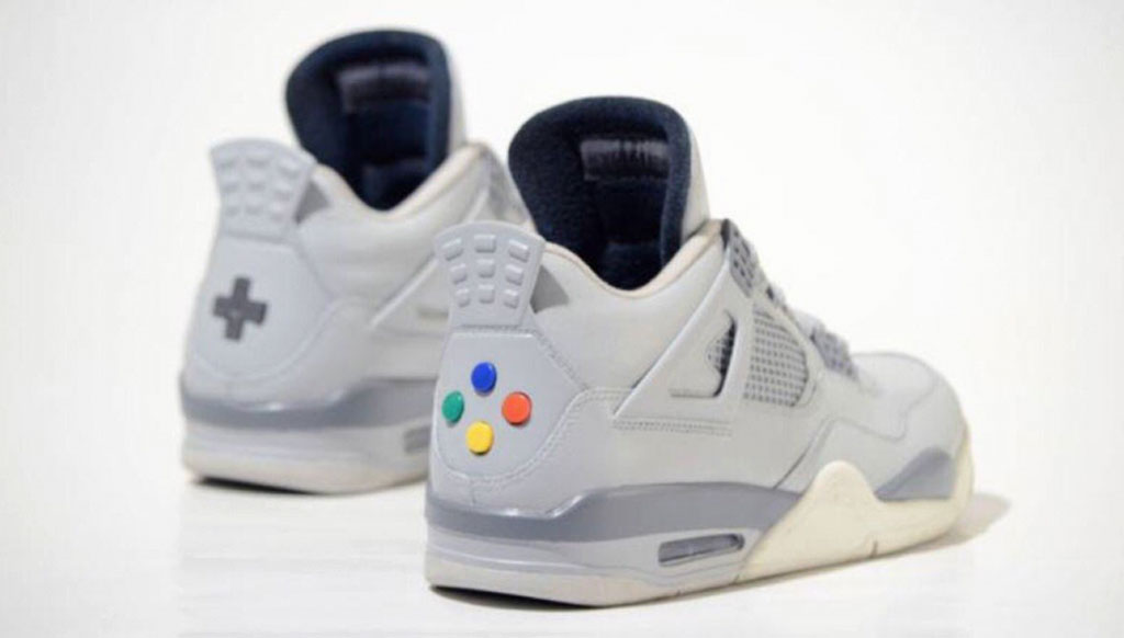 Limited edition: Super Nintendo sneakers for gaming freaks!