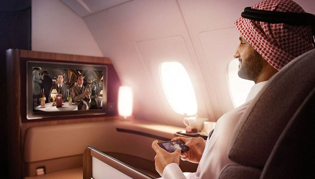 Qatar Airways extends its in-flight entertainment service to select cinemas