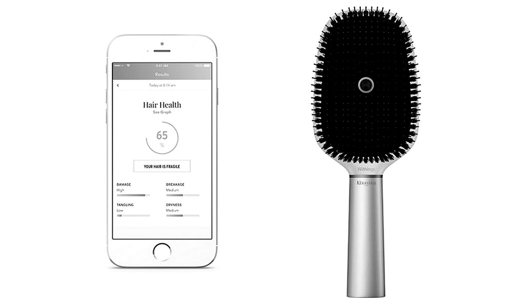 L’oreal’s smart hairbrush that connects to your phone