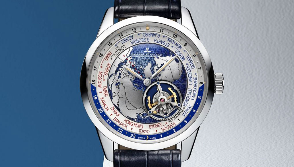 World’s first: Jaeger Le-Coultre’s Geophysic UTC combines world timer with flying tourbillon