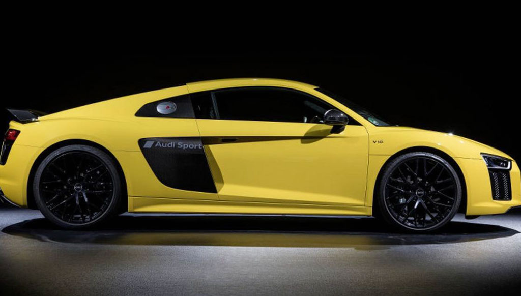 Audi offers personalised paintjobs with etched symbols on the R8