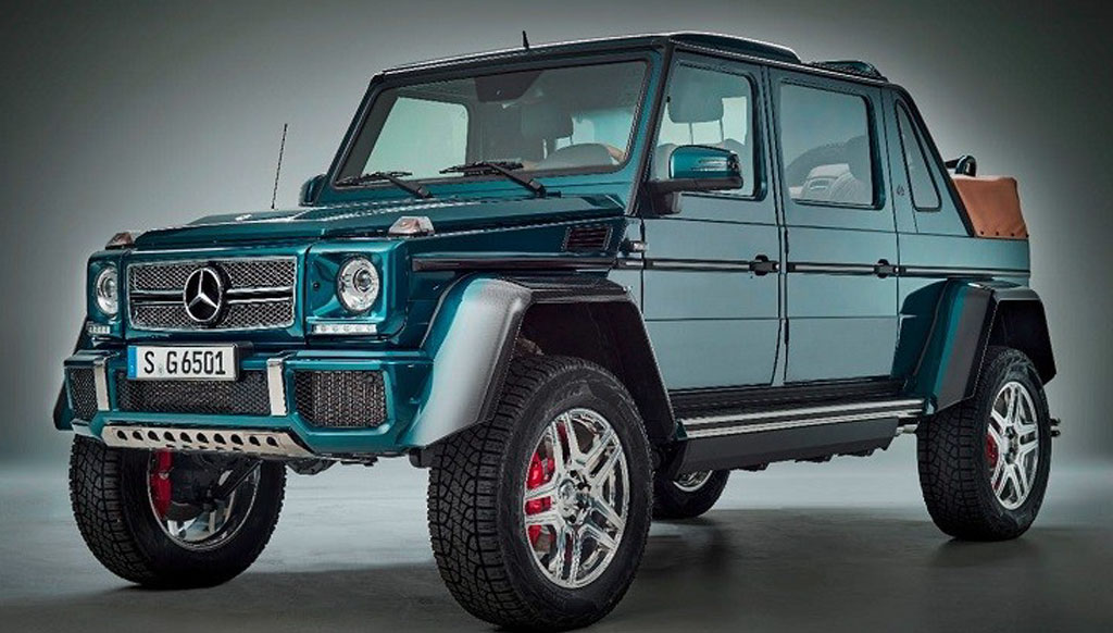 Mercedes limited edition: Maybach G650 Landaulet