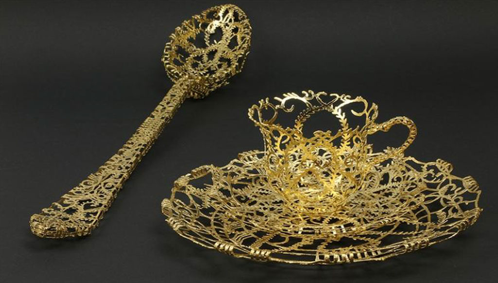 Exquisite Filigree Tableware from Wiebke Meurer