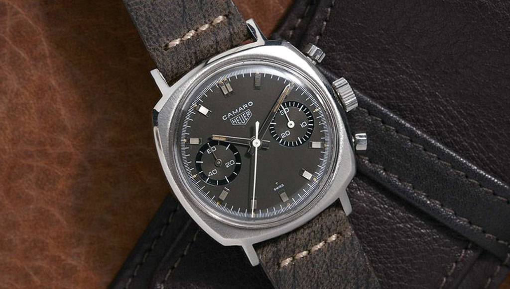 Behold the Vintage Heuer Camaro watch