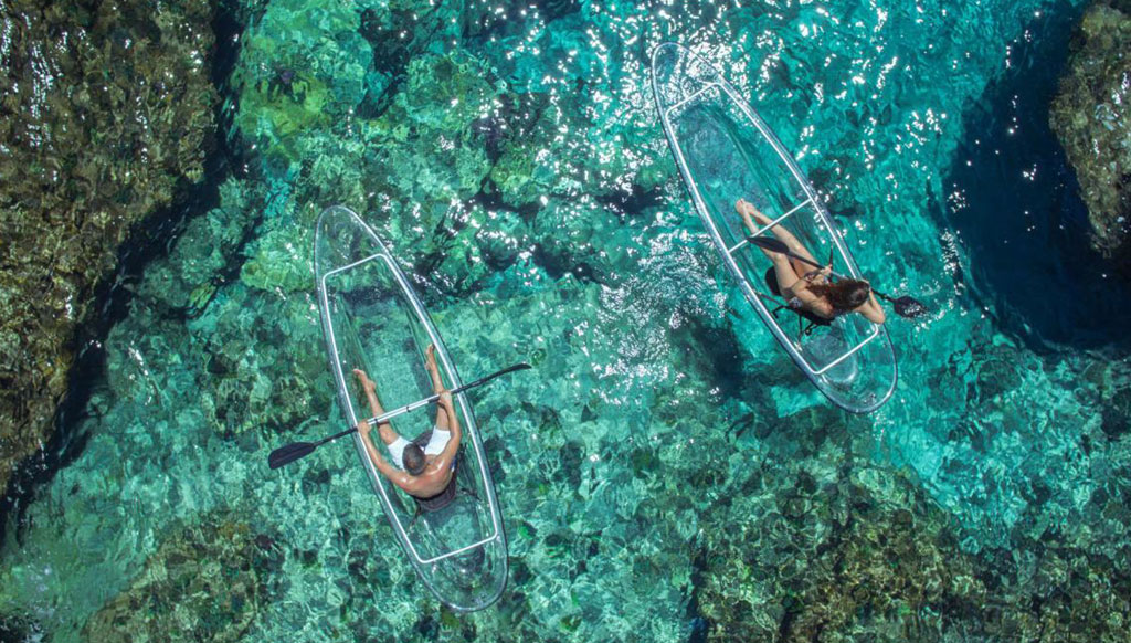 Transparent Kayaks for an incredible experience