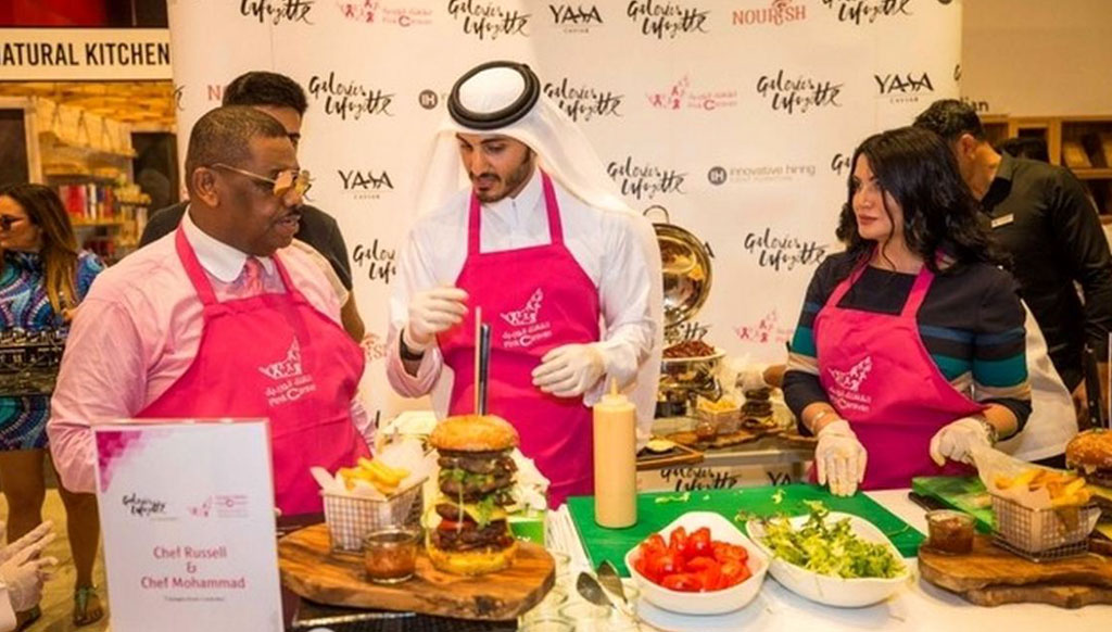The Burg Khalifa: world’s most expensive burger auctioned in Dubai!