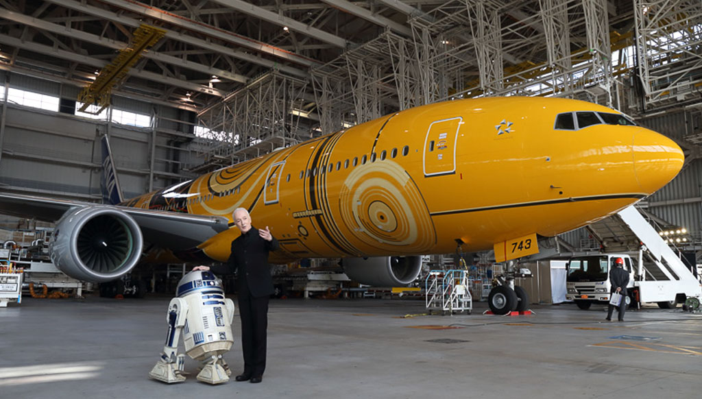 C3PO: That’s ANA’s latest Star Wars themed plane C3PO: That’s ANA’s latest Star Wars themed plane