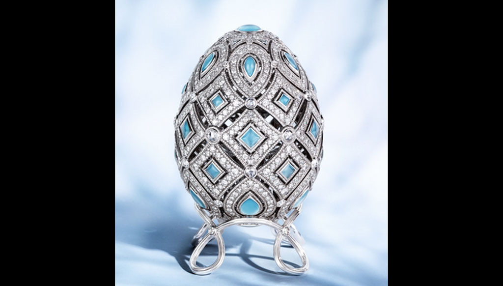 The Four Seasons Egg series from Faberge