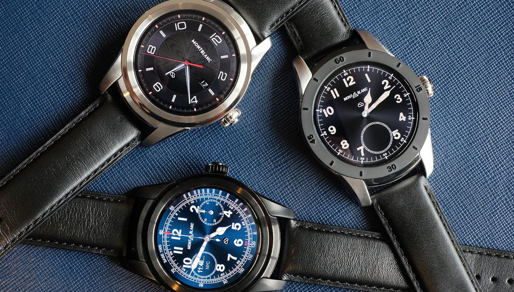 Montblanc Summit: World’s first smartwatch with curved sapphire glass display