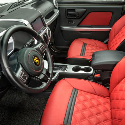 roading luxury vehicle