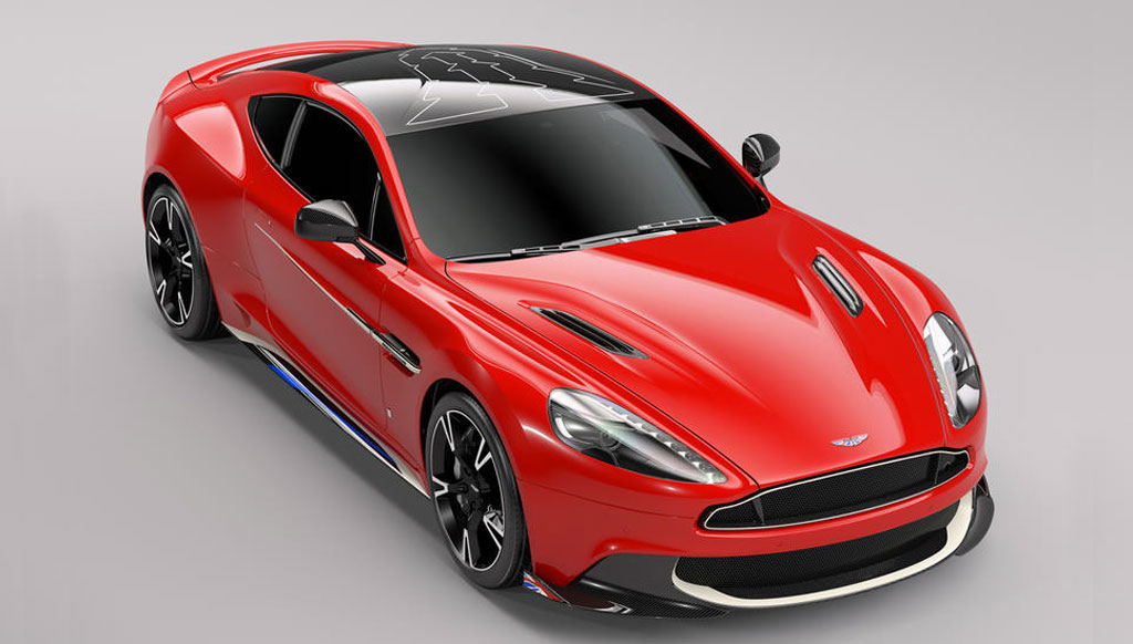 The spectacular Aston Martin Vanquish S Red Arrows edition