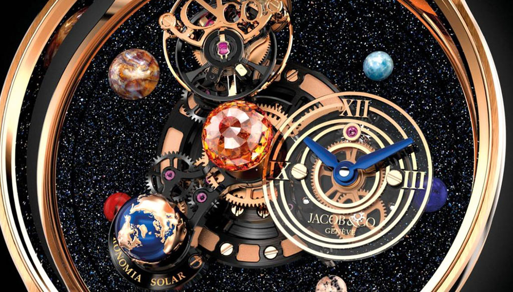 Solar system on your wrist: Astronomica Solar watch from Jacob & Co
