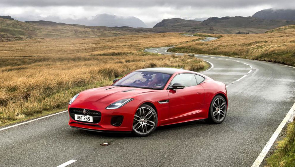 Jaguar’s entry-level F-Type with 295HP four-cylinder engine