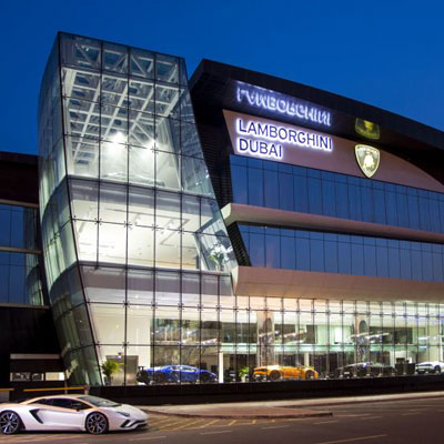 lamborghini largest showroo