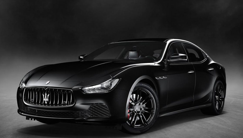 Maserati Ghibli all-black Nerissimo special edition