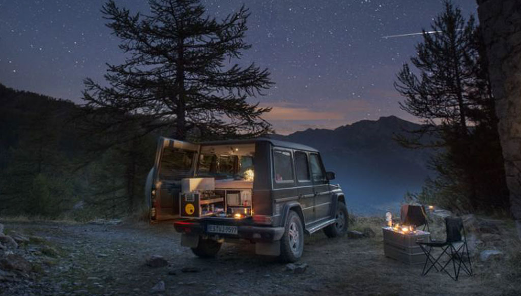 Transform your G-Wagen into a camper with the Ququq G-Box