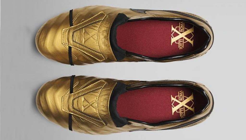 Limited Edition: Tiempo Totti X Roma boots from Nike