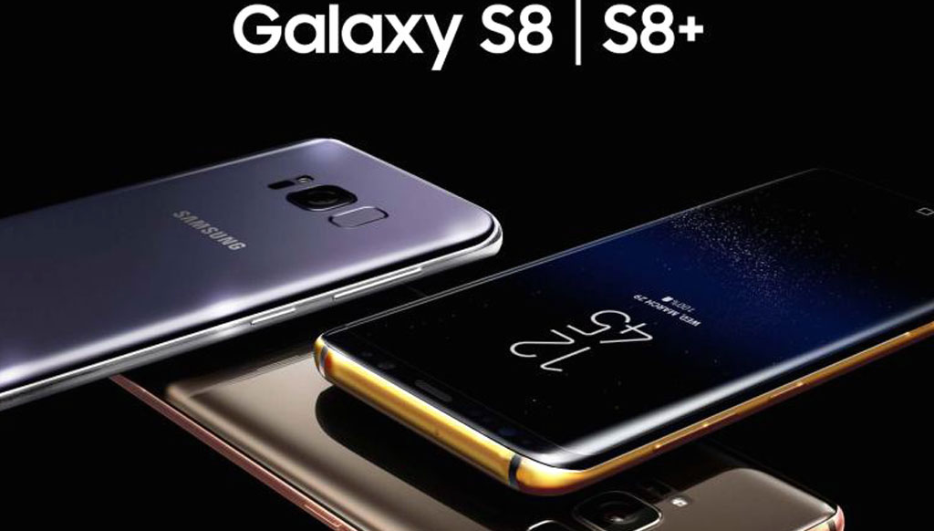 Samsung Galaxy S8 and S8+ in 24K Gold, Platinum and Rose Gold