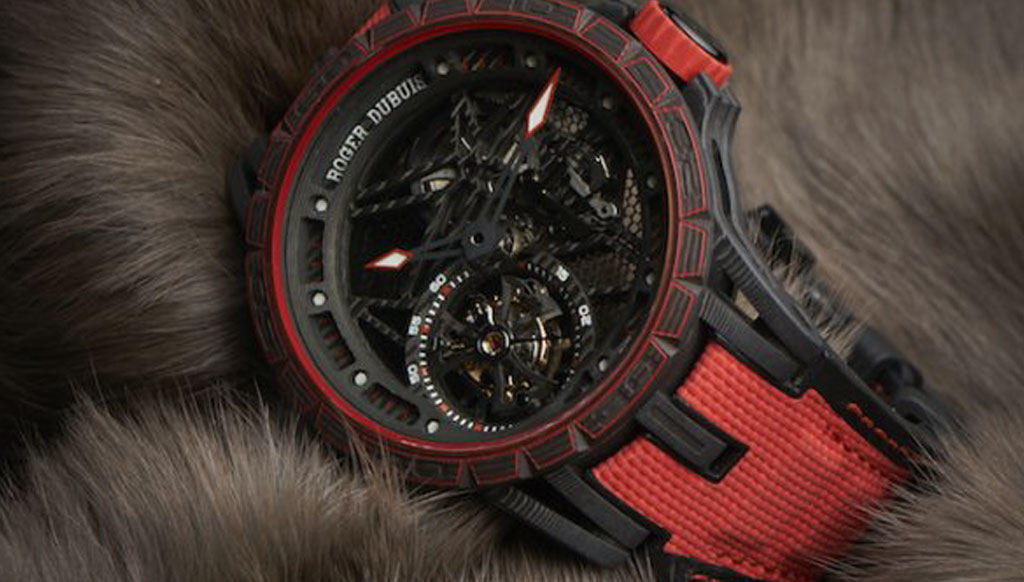 Limited-edition: Excalibur Spider Carbon watch