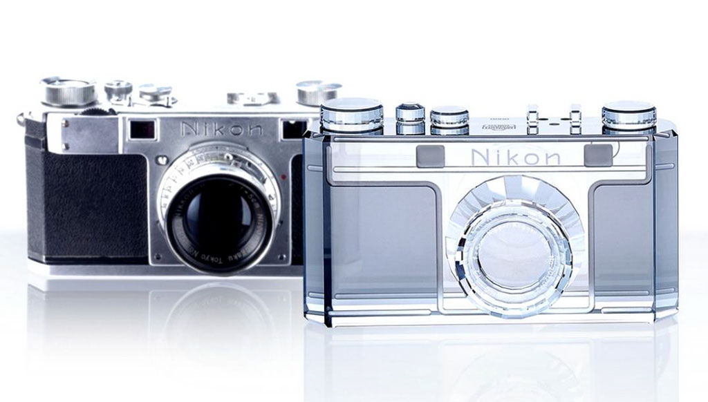 Swarovski crystal replica to mark Nikon’s 100th anniversary