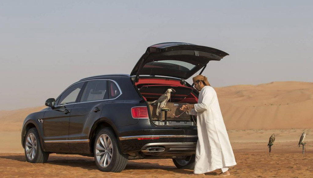 Bentley unveils Falconry-edition Bentayga by Mulliner