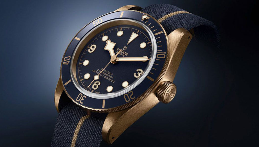 Tudor’s Black Bay Bronze Blue Special Edition