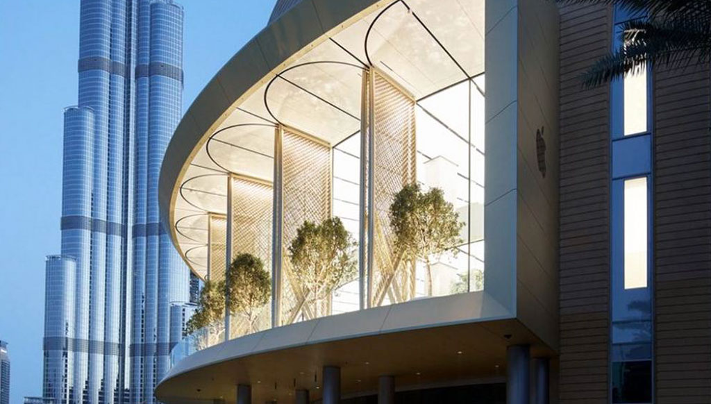 Apple’s innovative flagship store in Dubai