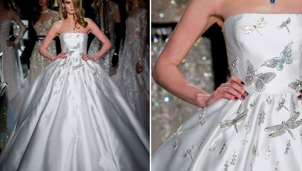 World’s most expensive wedding dress at $2.14 million