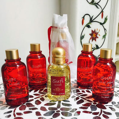 luxury massage oils