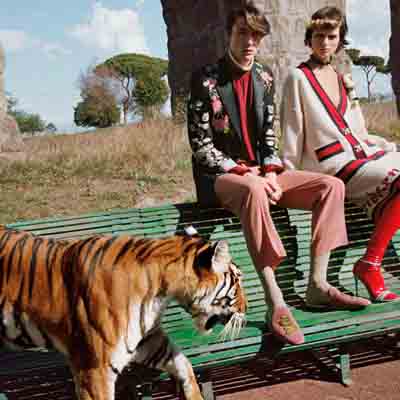 Bengal Tigers inspire Gucci’s new Spring Summer 17 collection