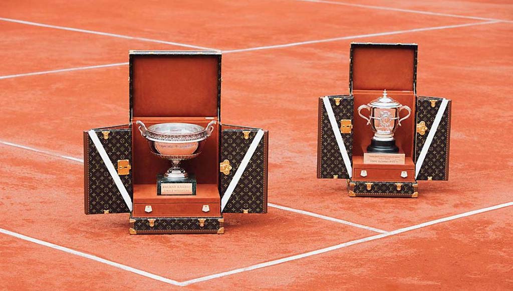 Louis Vuitton creates bespoke trophy trunks for French Open 2017