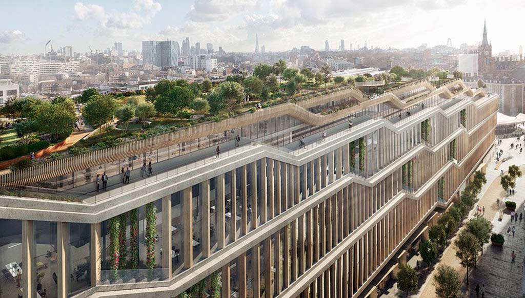 ‘The Landscraper’: Google’s massive $1billion hq in London ‘The Landscraper’: Google’s massive $1billion hq in London