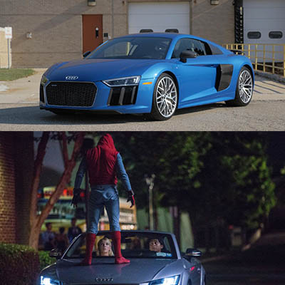 Get your first exciting view of the new Audi A8 L in ‘Spider-Man: Homecoming’