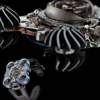 The $500,000 Alien Nation watch has an alien crew onboard!