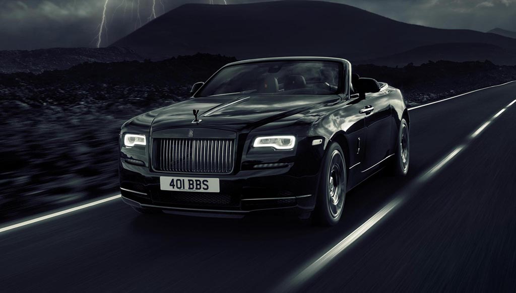 Gear up for the 593bhp Rolls Royce Dawn Black Badge