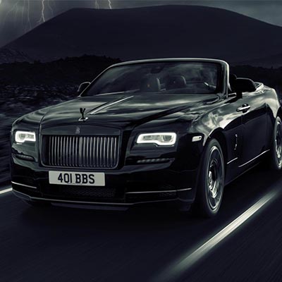 Gear up for the 593bhp Rolls Royce Dawn Black Badge