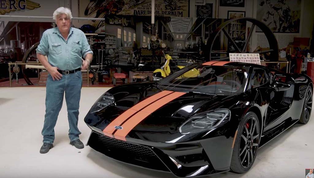 Jay Leno’s latest acquisition: the awesome 2017 Ford GT