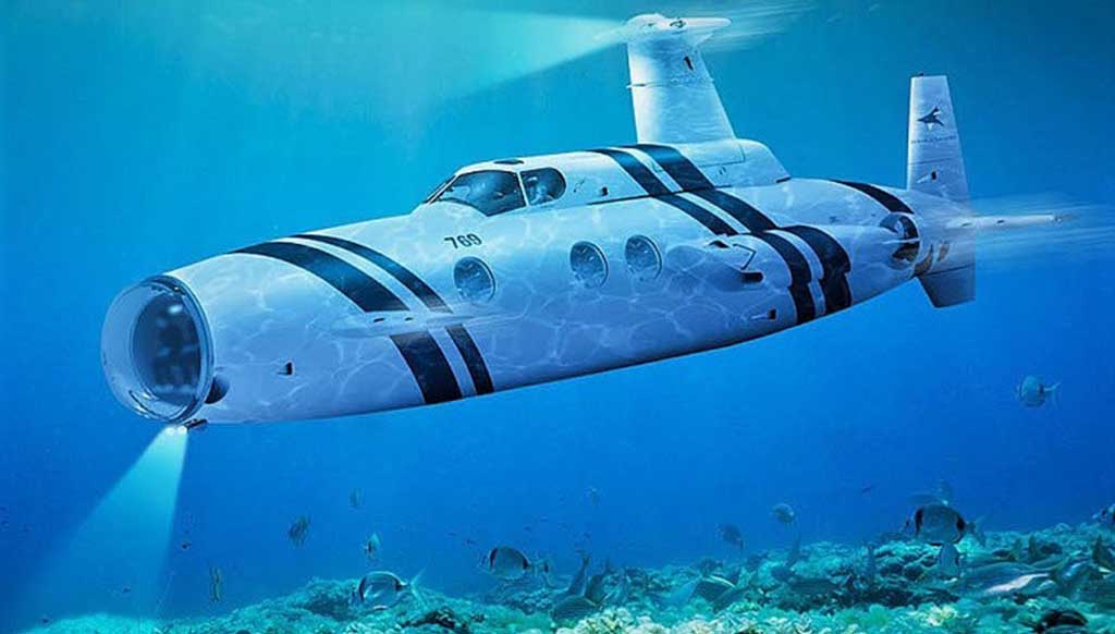 Feast your eyes on the Neyk luxury submarine