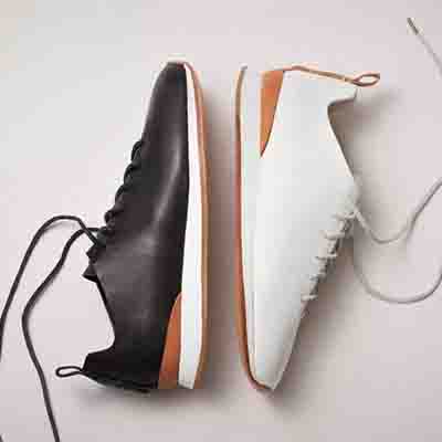 The Feit Runner Shoes created with ‘unfinished leather’