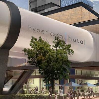 The $130million ‘Hyperloop Hotel’ lets you switch cities sitting in your suite!