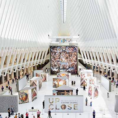 Limited-time New York exhibit of Michelangelo's iconic art from Sistine Chapel
