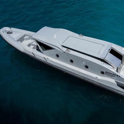 Feast your eyes on the armored private boat Marvel 41