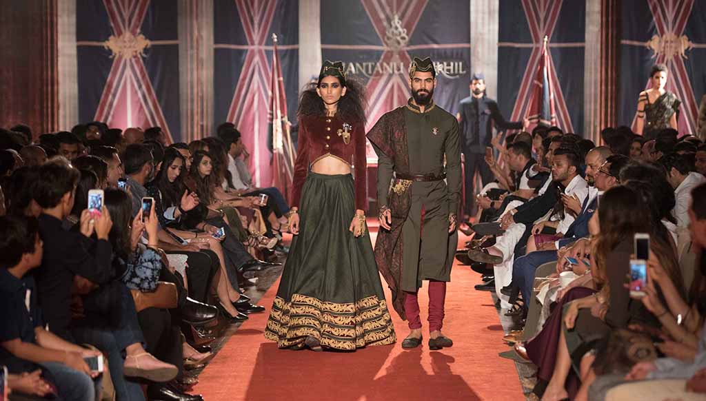 Shantanu & Nikhil’s Autumn/Winter ’17 collection with Crystals from Swarovski